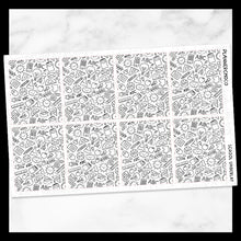 Load image into Gallery viewer, School / Doodle Underlay 1.0 / Foiled