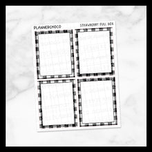 Load image into Gallery viewer, Strawberry Plaid / Line Full Box / Foiled