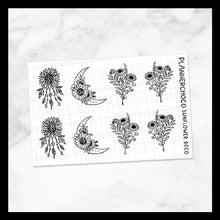 Load image into Gallery viewer, Sunflower / Boho Deco / Foiled