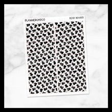 Load image into Gallery viewer, Bear / Pattern Header / Foiled