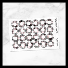 Load image into Gallery viewer, Plaid Pattern 2.0 / Hole Reinforcement / Foiled
