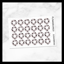 Load image into Gallery viewer, Gingerbread / Hole Reinforcement / Foiled