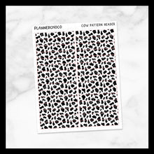 Load image into Gallery viewer, Cow Pattern / Header / Foiled