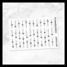 Load image into Gallery viewer, Snowflake / Mini Dangle / Foiled