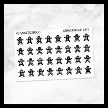 Load image into Gallery viewer, Gingerbread / Date / Foiled