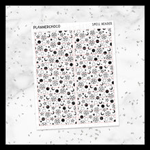Load image into Gallery viewer, Spell / Pattern Header / Foiled