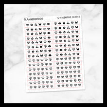 Load image into Gallery viewer, Groovy Valentine / Solid Header / Foiled