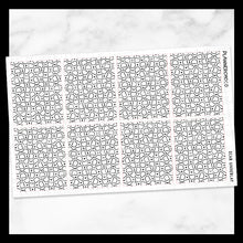 Load image into Gallery viewer, Bear / Line Underlay / Foiled