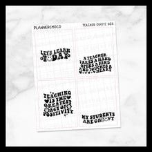 Load image into Gallery viewer, Teacher / Quote Full Box 2.0 / Foiled