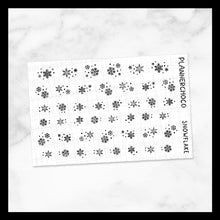 Load image into Gallery viewer, Snowflake / Cluster Deco 1.0 / Foiled