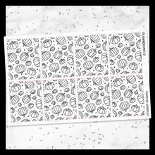 Load image into Gallery viewer, Pumpkin / Lined Underlay Box 1.0 / Foiled