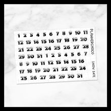 Load image into Gallery viewer, Snow Cap / Date / Foiled