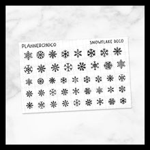 Load image into Gallery viewer, Snowflake / Mini Deco / Foiled