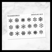 Load image into Gallery viewer, Snowflake / Middle Deco / Foiled