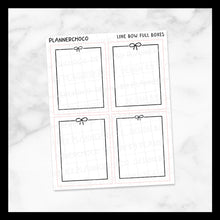 Load image into Gallery viewer, Line Bow / Full Box 1.0 / Foiled