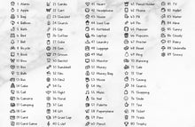 Load image into Gallery viewer, Doodle Icon V2 / Mini Size