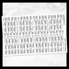 Load image into Gallery viewer, Santa Skeleton / Underlay Box / Foiled