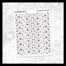 Load image into Gallery viewer, Mushroom / Confetti Header / Foiled