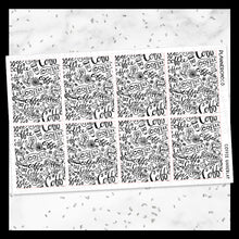 Load image into Gallery viewer, Coffee / Pattern Underlay 1.0 / Foiled