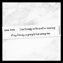 Load image into Gallery viewer, Cleaning / Script Washi 2.0 / Foiled