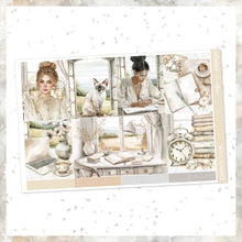 Load image into Gallery viewer, Beige Planner / weekly kit