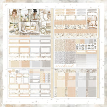 Load image into Gallery viewer, Beige Planner / weekly kit