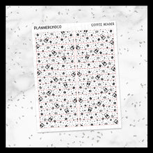 Load image into Gallery viewer, Coffee / Confetti Header / Foiled