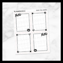 Load image into Gallery viewer, Xoxo / Line Full Box / Foiled