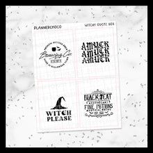 Load image into Gallery viewer, Witchy / Quote Full Box 1.0 / Foiled