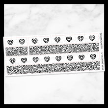 Load image into Gallery viewer, Hypnotic Heart / Mini Washi / Foiled