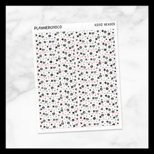 Load image into Gallery viewer, Xoxo / Confetti Header / Foiled