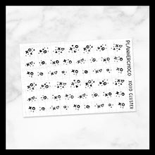 Load image into Gallery viewer, Xoxo / Cluster Deco / Foiled