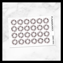 Load image into Gallery viewer, Xoxo / Hole Reinforcements / Foiled