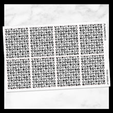 Load image into Gallery viewer, Xoxo / Pattern Underlay 1.0 / Foiled
