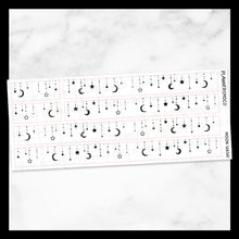 Load image into Gallery viewer, Moon / Hanging Mini Washi / Foiled