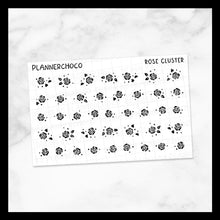 Load image into Gallery viewer, Rose / Cluster Deco / Foiled