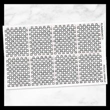 Load image into Gallery viewer, Magical / Checkerboard Underlay Box / Foiled