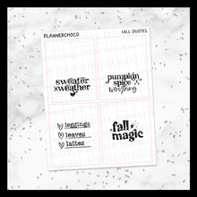 Load image into Gallery viewer, Fall / Quote Full Box 1.0 / Foiled