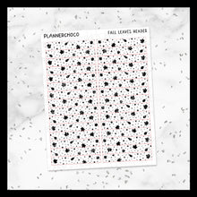 Load image into Gallery viewer, Fall Leaves / Confetti Header / Foiled