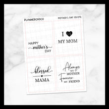 Load image into Gallery viewer, Mother's Day / Quote Full Box 1.0 / Foiled