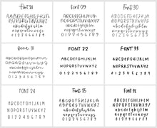 Load image into Gallery viewer, Custom Scripts / Foiled