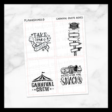 Load image into Gallery viewer, Carnival / Quote Full Box / Foiled