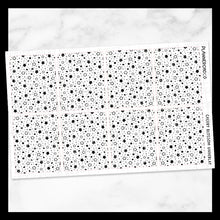 Load image into Gallery viewer, Cherry Blossom / Confetti Underlay / Foiled