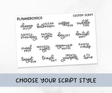 Load image into Gallery viewer, Custom Mixed - Duo Scripts / Foiled