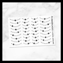 Load image into Gallery viewer, Groovy Floral / Mini Garland / Foiled
