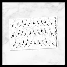 Load image into Gallery viewer, Groovy Floral / Side Garland / Foiled