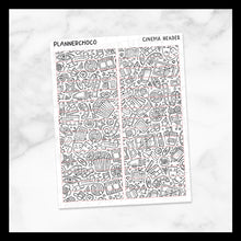 Load image into Gallery viewer, Cinema Doodle / Header / Foiled