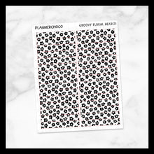 Load image into Gallery viewer, Groovy Floral / Solid Pattern Header 1.0 / Foiled