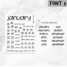 Load image into Gallery viewer, Monthly Overlay / Foiled