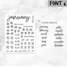 Load image into Gallery viewer, Monthly Overlay / Foiled
